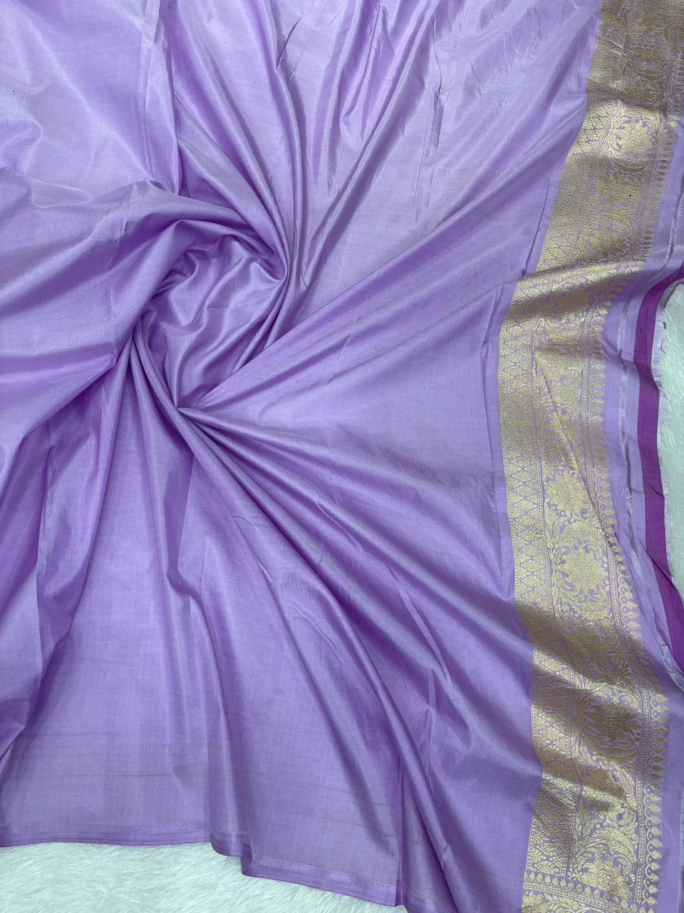 Masterpiece Multi-Color Rangkaat Pure Katan Rangkaat Cutwork Handloom Saree with Cutwork Zari