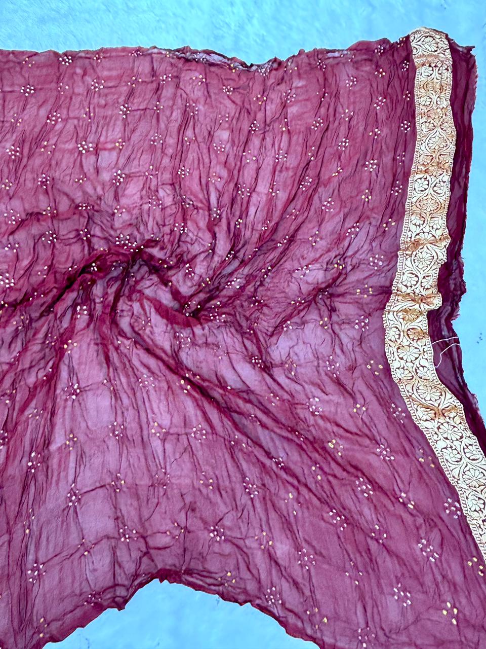 The Royal Fusion Edit: Banarasi Khaddi Georgette Bandhej Sarees