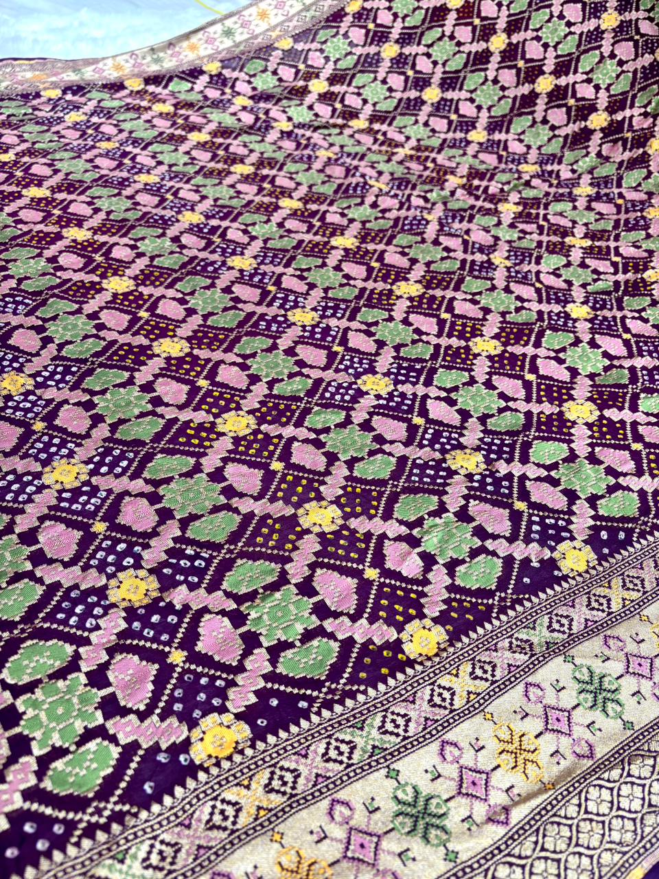 The Royal Heritage Edit: Premium Banarasi Khaddi Georgette Bandhej Sarees