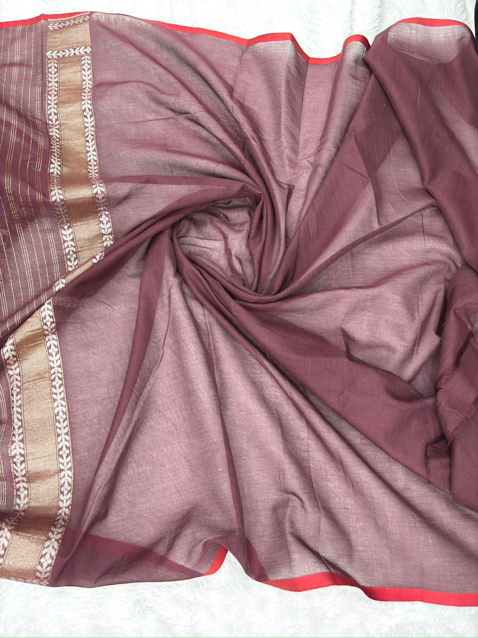 The Chaukadi Chronicles: Handloom Banarasi Pure Katan Silk Kadhwa Jamdani Saree